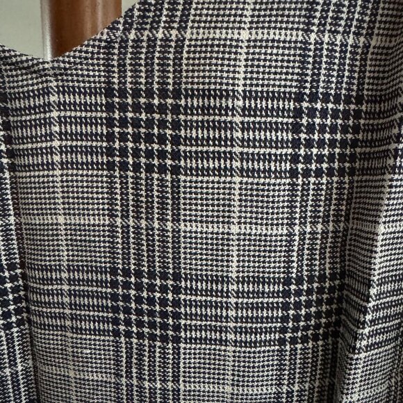 rag & bone - Navy Plaid Zoe Dress - Picture 5 of 5